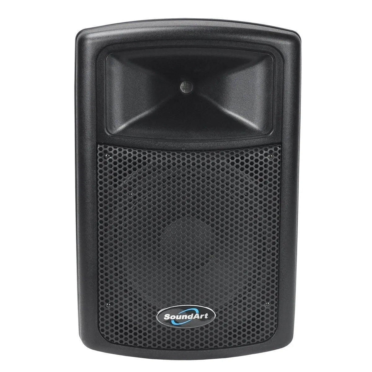 Soundart SHP12-300-4 300 Watt 4 Ohm ABS Speaker Cabinet with 1" Compression Horn Drivers