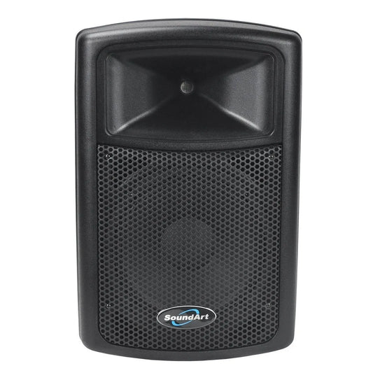 Soundart SHP12-300-4 300 Watt 4 Ohm ABS Speaker Cabinet with 1" Compression Horn Drivers