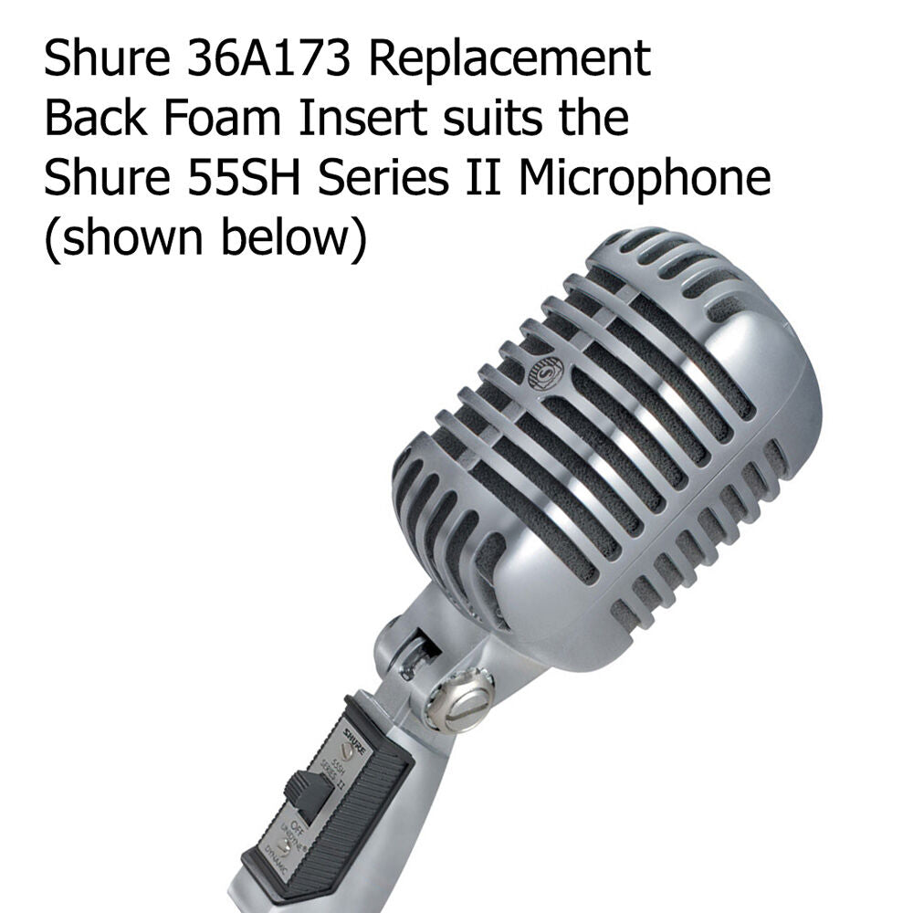 Shure 36A173 Replacement Back Foam Insert for Shure 55SH Series II Microphone Pk-1 — view 2