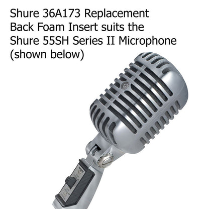 Shure 36A173 Replacement Back Foam Insert for Shure 55SH Series II Microphone Pk-1 — view 2