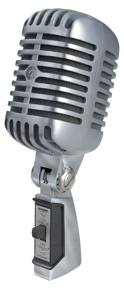 Shure 55SH Series II Iconic Unidyne Vocal Microphone with Swivel Stand Mount