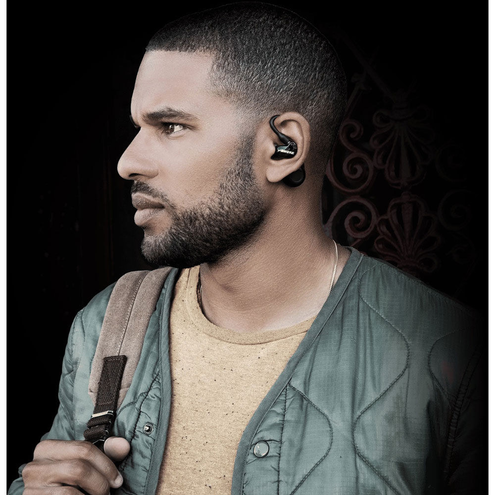 Shure AONIC 215 Gen 2 True Wireless Sound Isolating Earphones Black — view 4