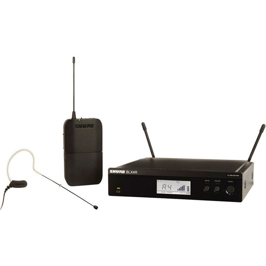 Shure BLX14R/MX53 Headworn Wireless System with MX153 Earset Microphone