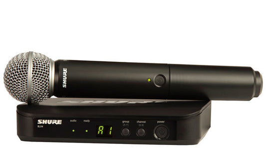 Shure BLX24/SM58 Handheld Wireless System - SM58 Handheld