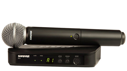 Shure BLX24/SM58 Handheld Wireless System - SM58 Handheld