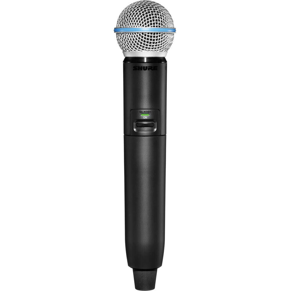 Shure GLXD24R+/B58 Dual Band Digital Handheld Wireless Rack System with BETA58A Microphone — view 4
