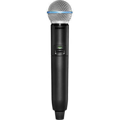 Shure GLXD24R+/B58 Dual Band Digital Handheld Wireless Rack System with BETA58A Microphone — view 4