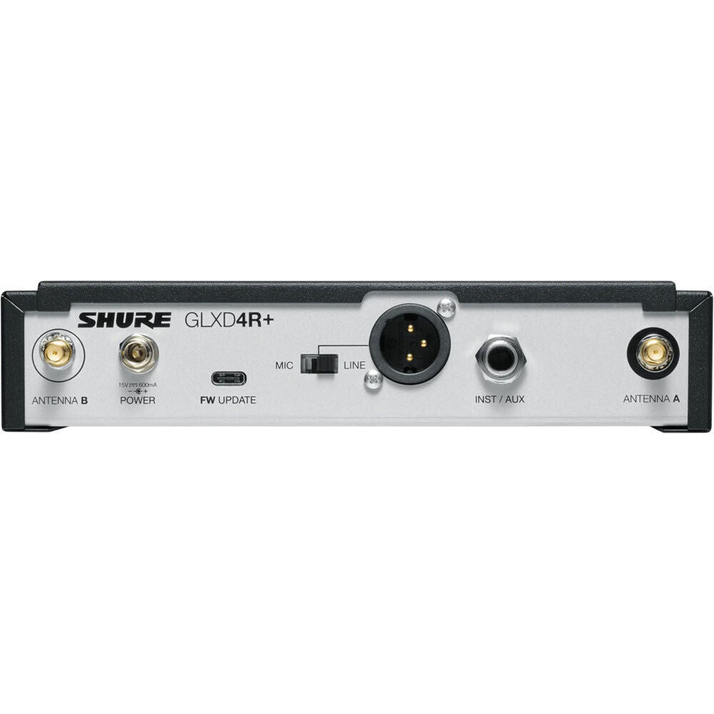 Shure GLXD24R+/B58 Dual Band Digital Handheld Wireless Rack System with BETA58A Microphone — view 3