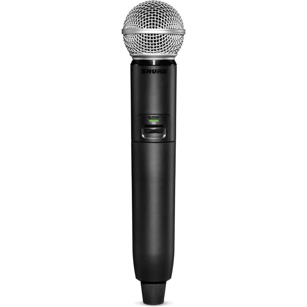 Shure GLXD24+/SM58 Dual Band Digital Handheld Wireless System with SM58 Microphone — view 3
