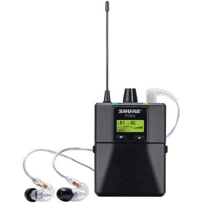 Shure P3RA Wireless Bodypack Receiver for PSM300 System with LCD, EQ, MixMode, and 24-bit Audio Processing — view 5