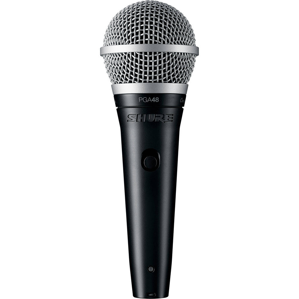 Shure PGA48 Cardioid Dynamic Vocal Microphone with QTR-XLR Cable