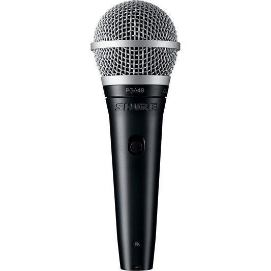 Shure PGA48 Cardioid Dynamic Vocal Microphone with QTR-XLR Cable