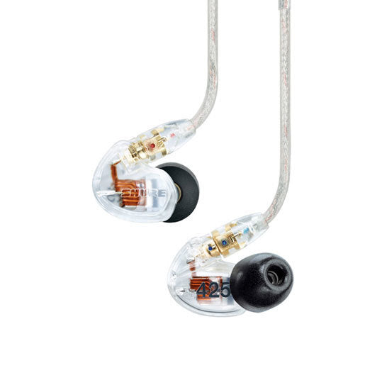 Shure SE425 Sound Isolating Earphones in Clear