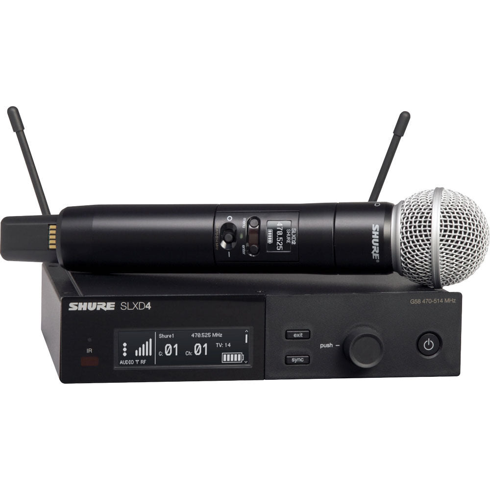 Shure SLXD24/S58H57 Wireless System with SM58 Handheld Transmitter
