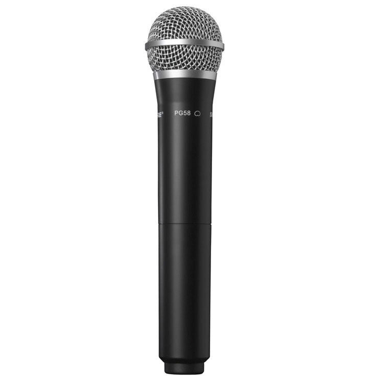 Shure SVX1288/CVL Dual Channel Combo Wireless System with PG58 Handheld & CVL Lavalier Microphone — view 2