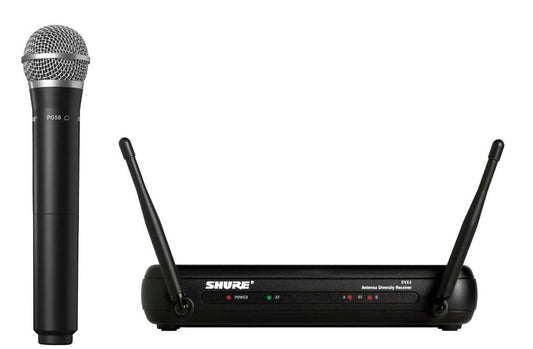 Shure SVX24/PG58 Handheld Wireless System - PG58 Handheld