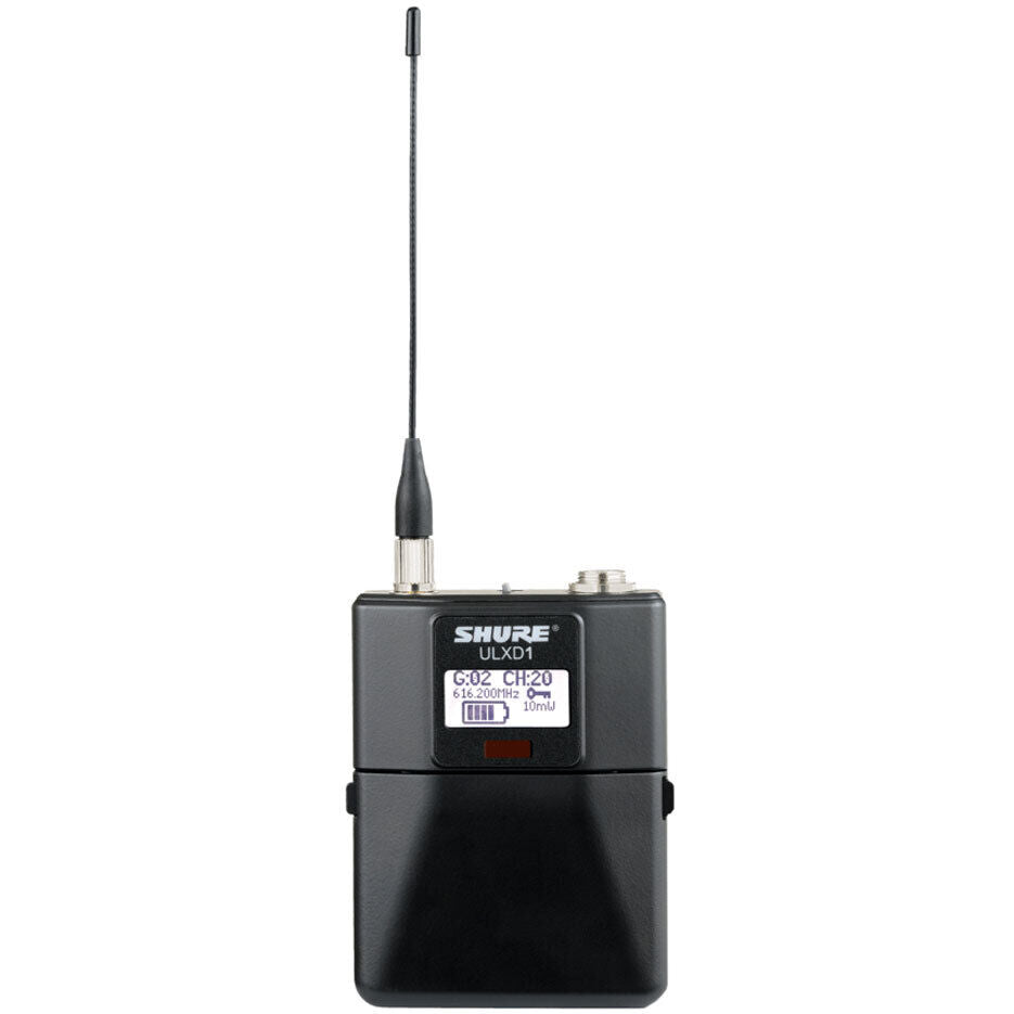 Shure ULXD14 Digital Wireless Bodypack Instrument System with ULXD4 Receiver and ULXD1 Transmitter — view 2