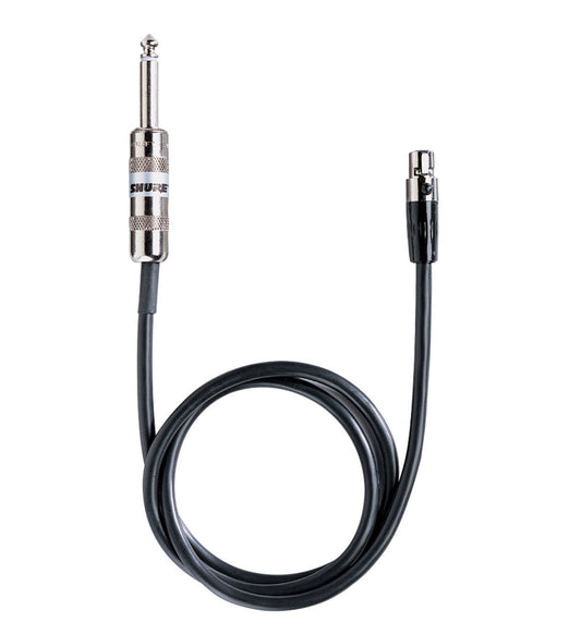 Shure WA302 Instrument Cable with TA4F to 1/4" Connector