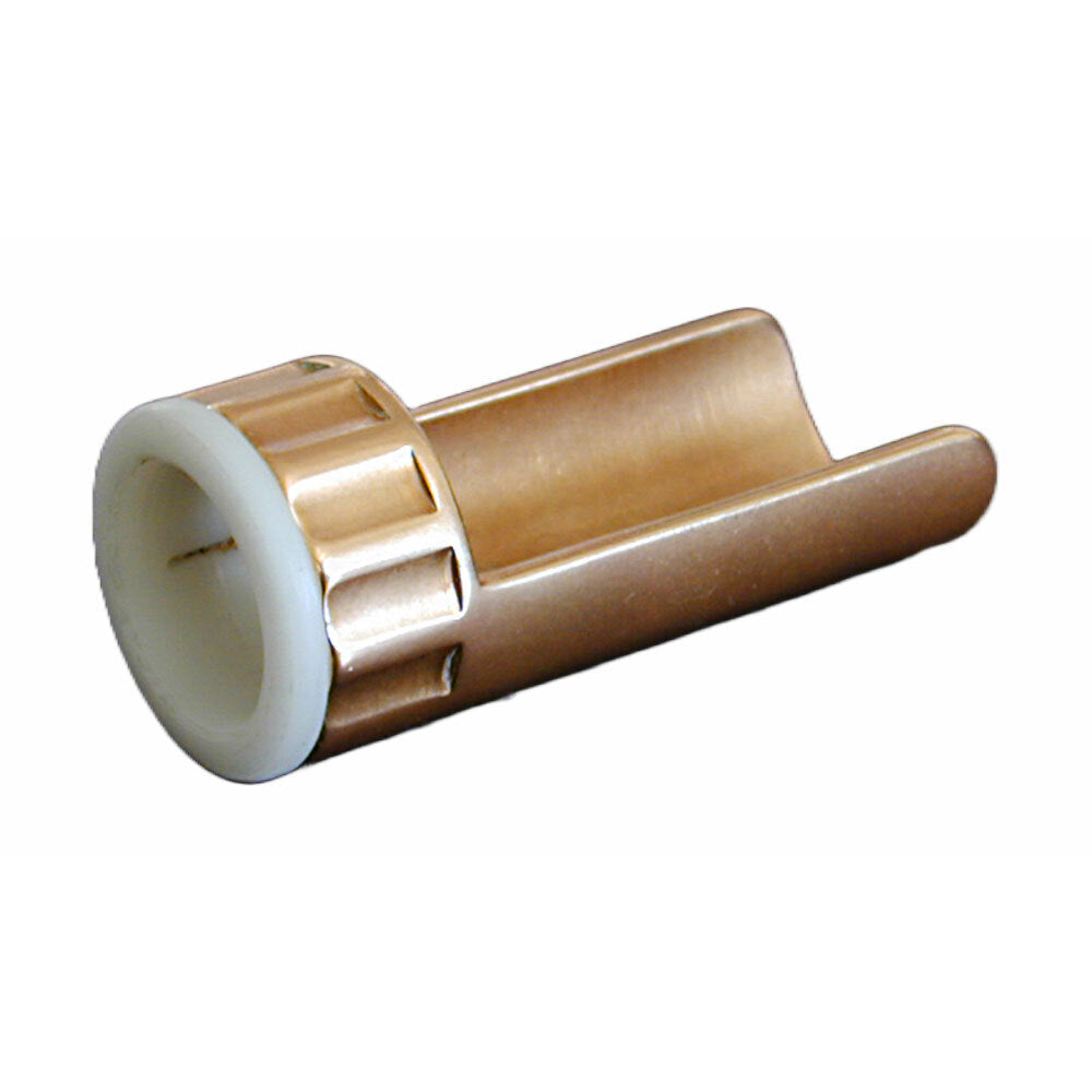 Shubb AX Reversible Guitar Slide with Four Ring Sizes - Brass Slide with Delrin Ring for Slide Guitar and Fretting