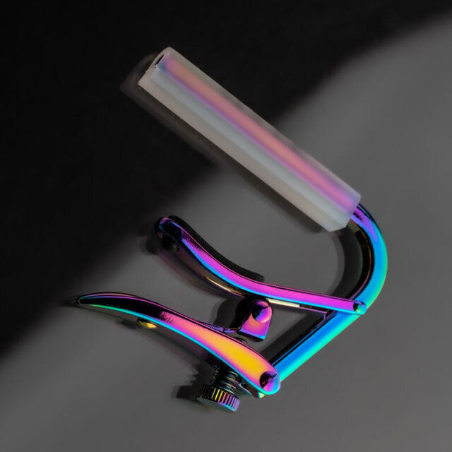 Shubb C1 Royale Steel String Guitar Capo Paua Pearl Finish — view 4