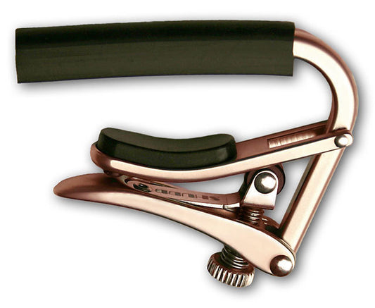 Shubb C1 Royale Steel String Guitar Capo Rose Gold Titanium Finish