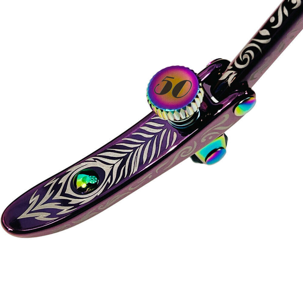 Shubb C1 50th Anniversary Steel String Guitar Capo - Violet Sky — view 2