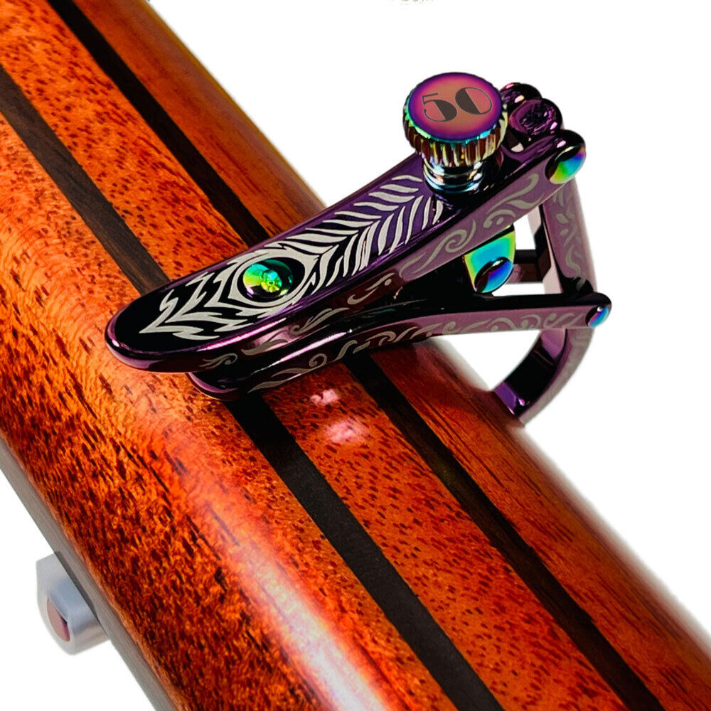 Shubb C1 50th Anniversary Steel String Guitar Capo - Violet Sky — view 3