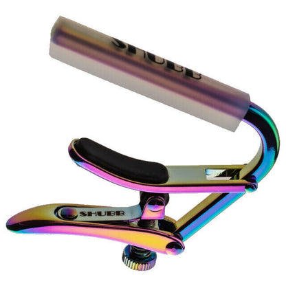 Shubb C2 Royale Nylon String Guitar Capo Paua Pearl Finish — view 2