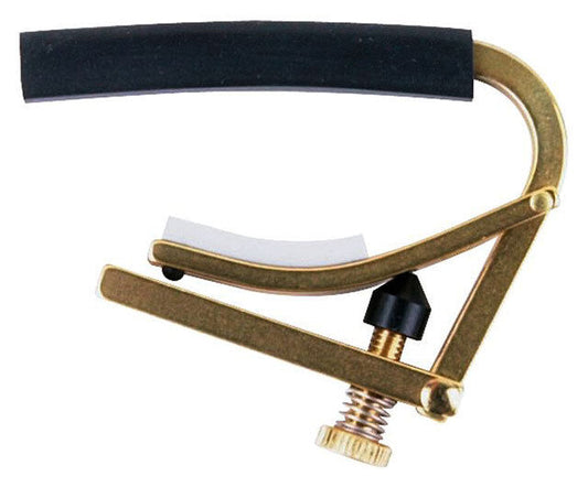 Shubb C3 Standard Original 12-String Acoustic Guitar Capo in Unplated Brass