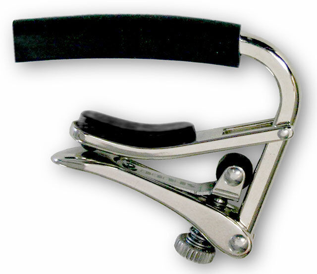 Shubb C4 Standard Electric Guitar Capo - Nickel Finish for 7.25" Fretboard Radius