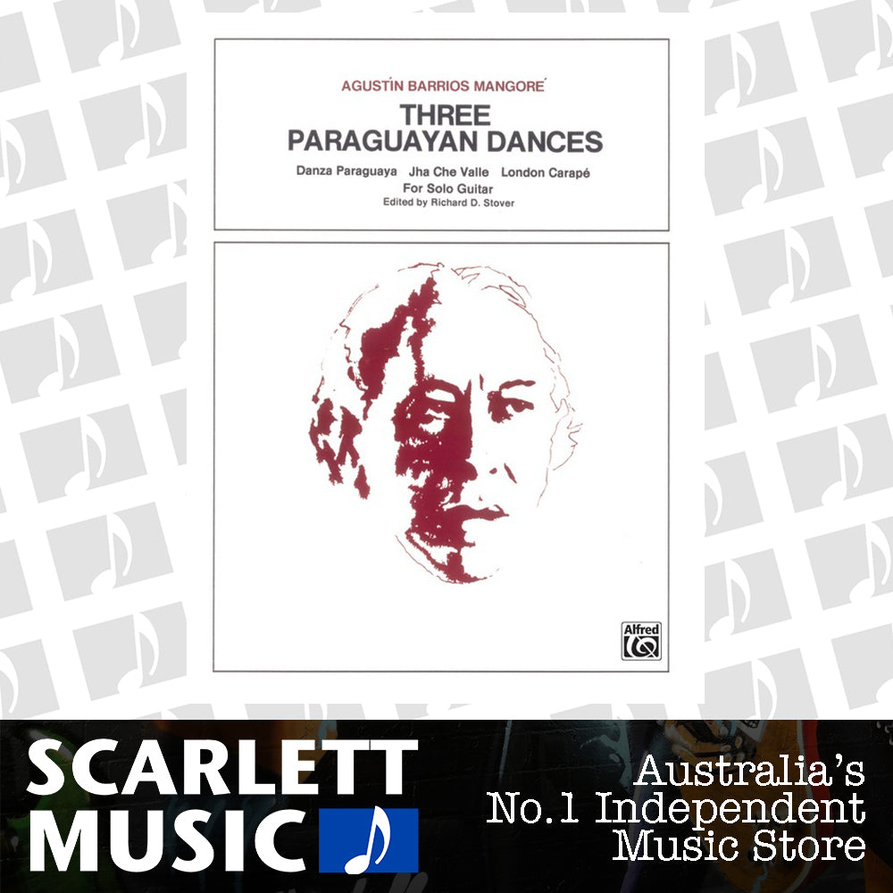 Three Paraguayan Dances for Solo Guitar Sheet Music — view 2