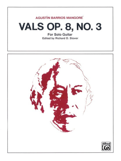 Vals Op 8 No 3 for Solo Guitar Sheet Music