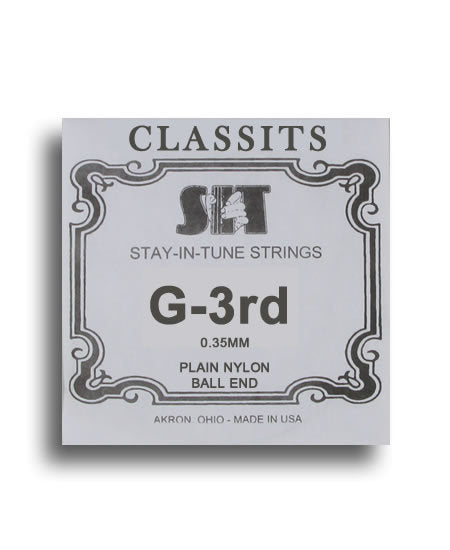 SIT Classits Plain Nylon Classical Guitar Single String (G-3rd)