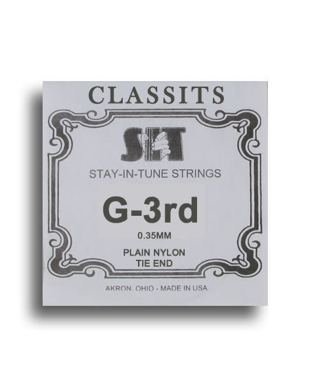 SIT Classits Plain Nylon Classical Guitar Single String (G-3rd)