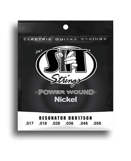 SIT Power Wound Nickel Resonator String Set 17-56 for Dobro Guitars