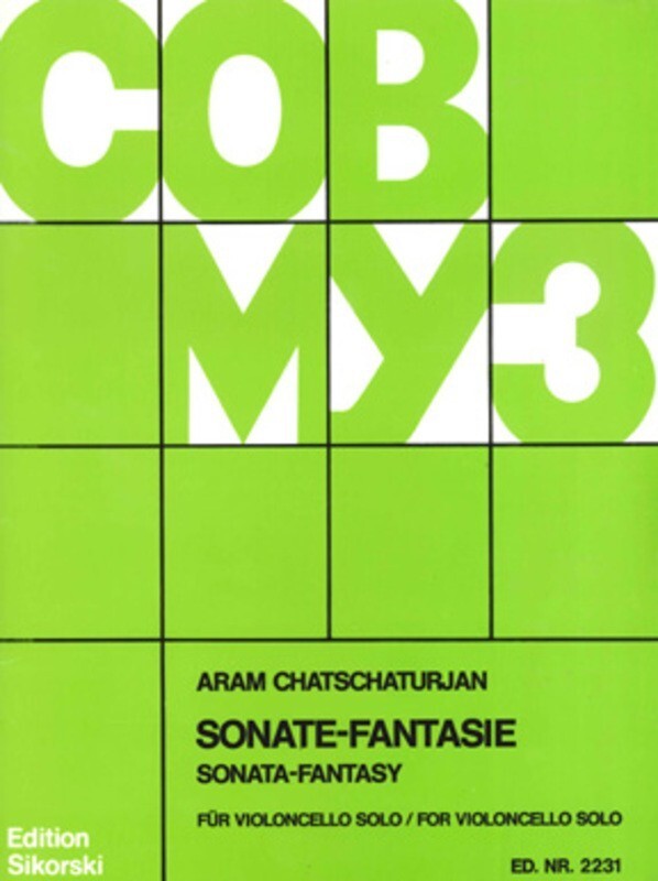 Sonata Fantasy For Cello Solo
