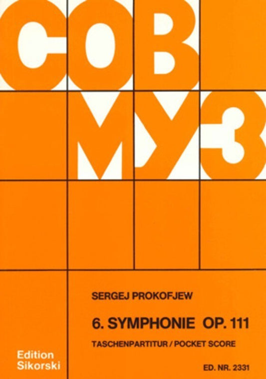 Prokofieff - Symphony No 6 Op 111 Study Score