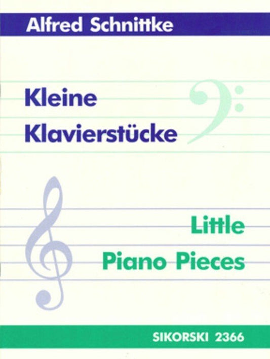 Alfred Schnittke: Little Piano Pieces — Piano Solo (Sikorski)