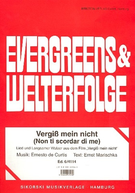 Non Ti Scordar Ti Me / Vergiss Mein Nicht