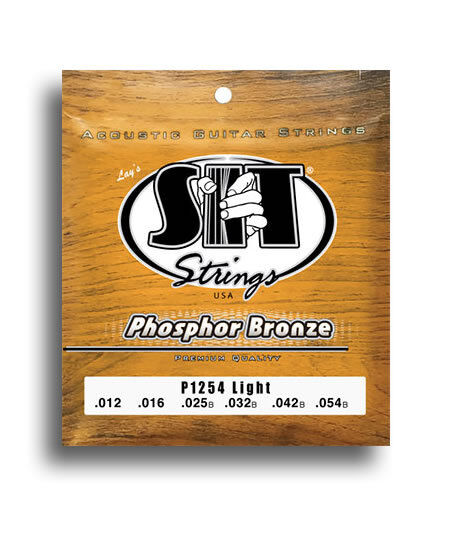 SIT 92/8 Phosphor Bronze Light Acoustic Guitar String Set 12-54 — view 2