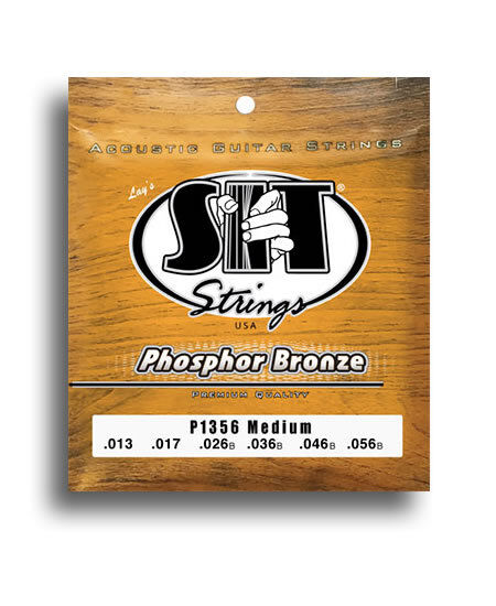 SIT 92/8 Phosphor Bronze Medium Acoustic Guitar String Set 13-56