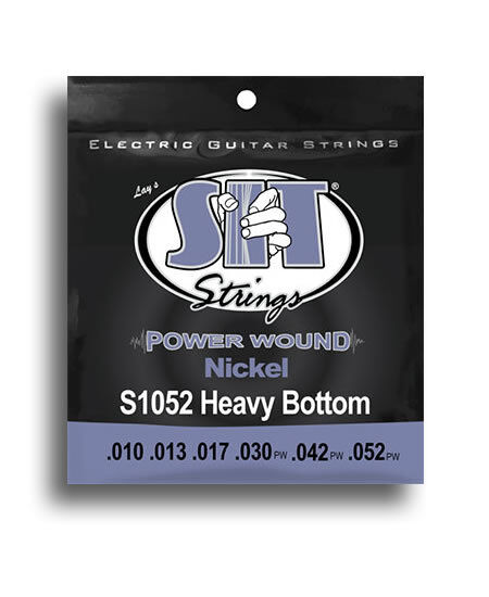 SIT Power Wound Heavy Bottom Electric Guitar String Set 10-52