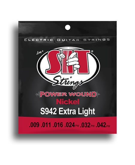 SIT Power Wound Extra Light Electric Guitar String Set 9-42