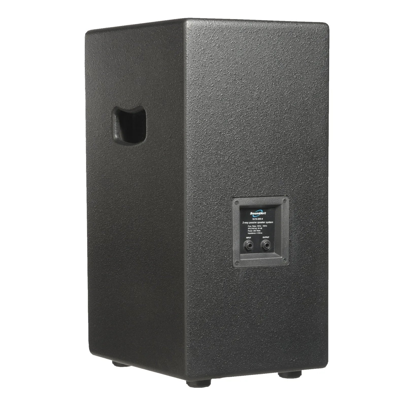 SoundArt SJ12-200-4 200W 12" 2-Way Unpowered Speaker Cabinet 4 Ohm — view 2