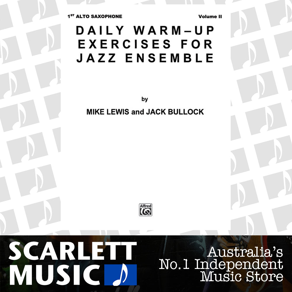 Daily Warm Up Exercises Junior Ensemble Book 1 1st Alto Sax — view 2