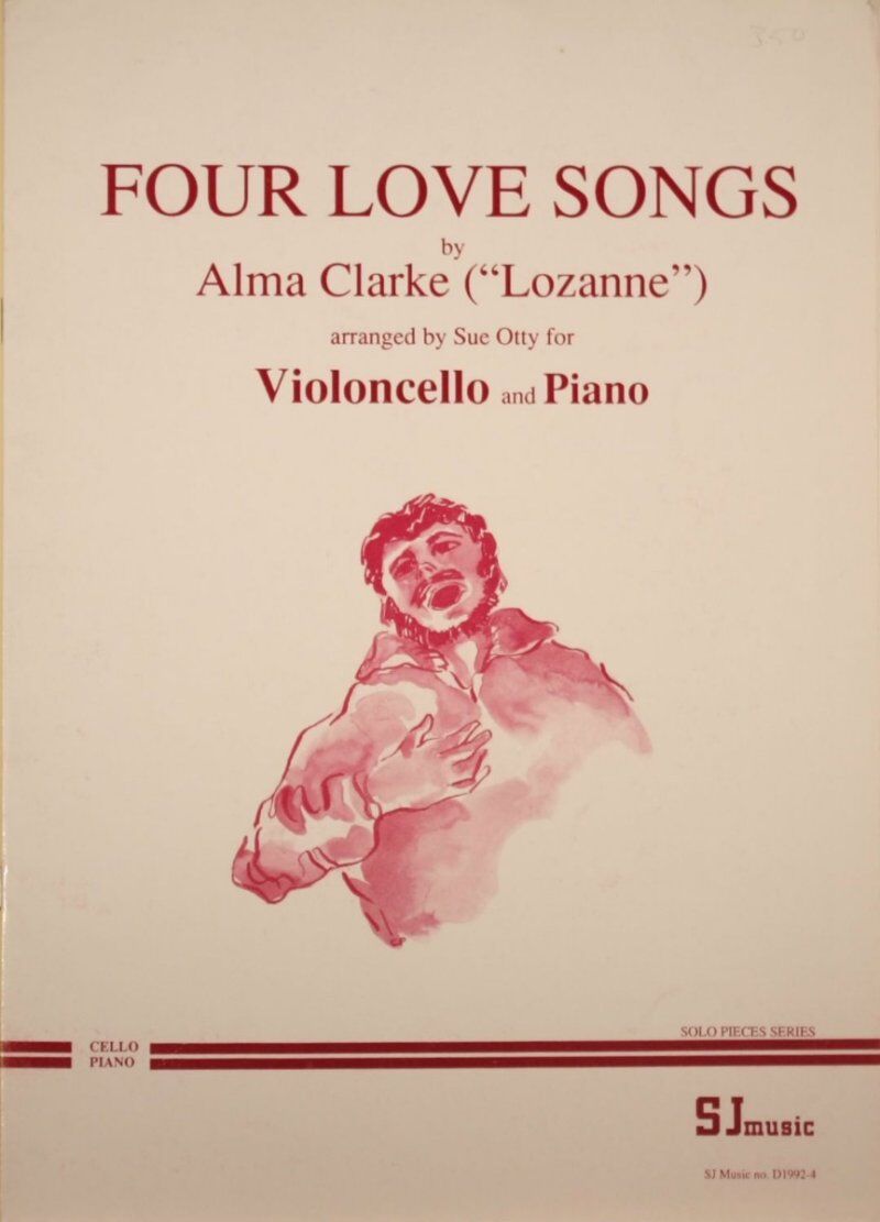 Clarke - Four Love Songs for Cello and Piano