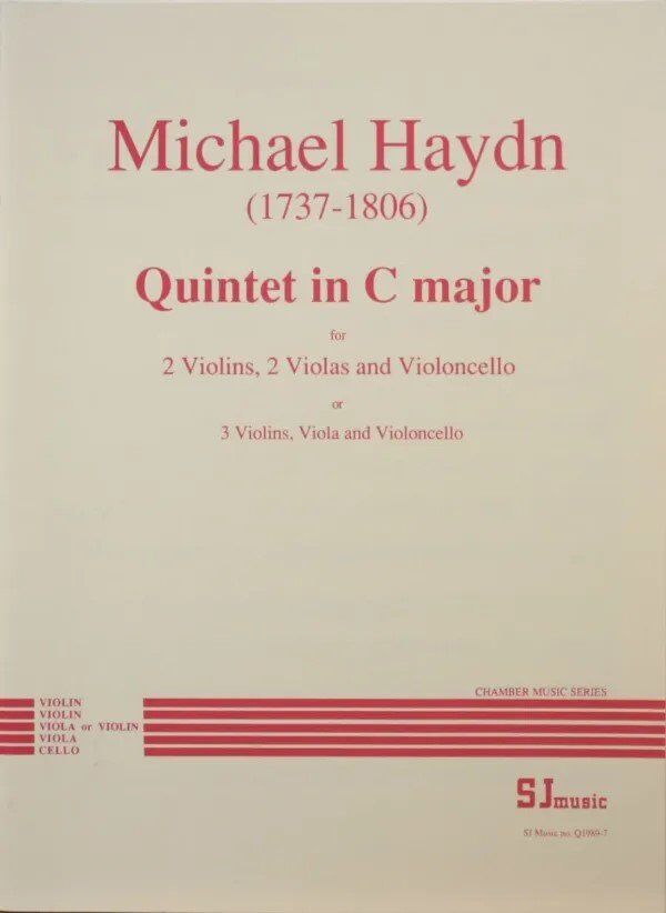 Haydn String Quintet in C Major for Cello - SJ Music Edition