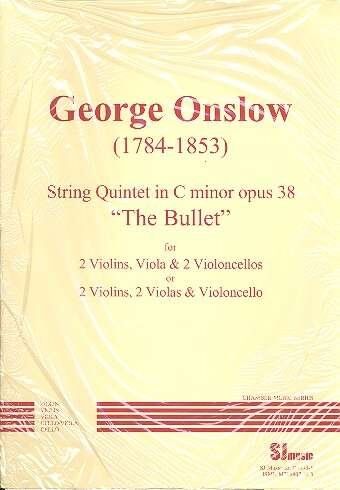 Onslow String Quintet in C Minor Op. 38 "The Bullet" - Viola Edition