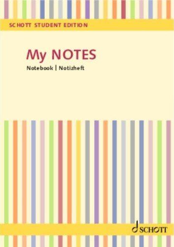 My Notes Notebook Schott Student Edition A6 Manuscript 32 Pages