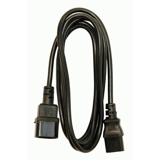 UXL 1.8 Meter Male to Female IEC AC Power Lead